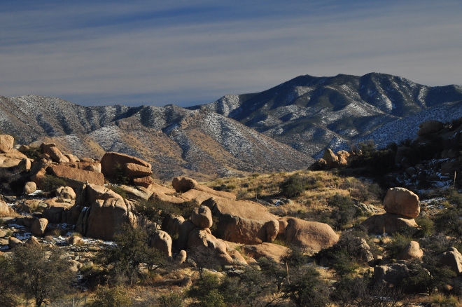 the boulers of Texas Canyon